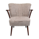 1950s cocktail armchair in grey-beige