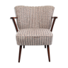 1950s cocktail armchair in grey-beige