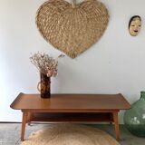 Scandinavian coffee table curved edges