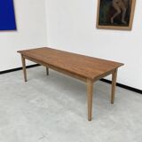 Pine and oak farmhouse table 220 cm