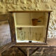 Small vintage display cabinet