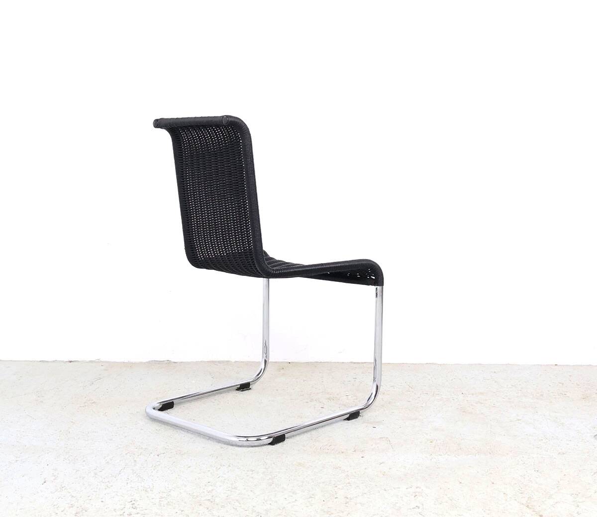 Tecta B20 cantilever chairs, 1980s set of 4