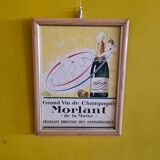 French Color Poster Of Morlant Champagne, from the 1930s