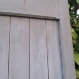 Wooden barn cellar or outbuilding door