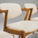 6 chaises en teck modèle 42 par Kai Kristiansen pour Schou Andersen, 1960