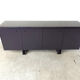 Vintage dark blue sideboard, 1980s