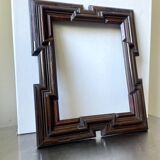 Cadre en bois ancien 27,5 cm x 23,5 cm