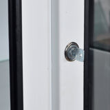 Glass & Iron Medical Cabinet, 1970s