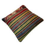 Vintage turkish kilim cushion cover , 40 x 40