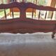 Solid wood style bed 140