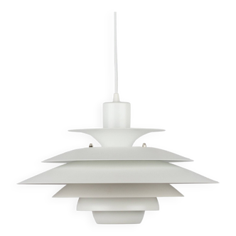 Lampe à suspension vintage danoise Vérone par Kurt Wiborg, Jeka, 1980