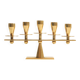 Rare mid-century modern brass candle hold from KARA Denmark 1960s.