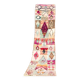 Moroccan Berber carpet hallway Boujaad 288 x 68 cm New