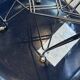 Eames Herman Miller DSR Eiffel blue skai vinyl fibreglass chair