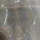 Set of old pressed moulded glass bowls