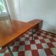 Desk with removable drawers in the style of Florence Knoll.