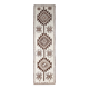 3x12 Vintage Beige & Brown Kilim Runner Rug, 95x373Cm