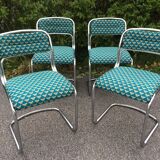 Set of 4 cantilever chairs from the 70s