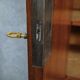 Large antique mahogany wardrobe with mirror – Empire style / 20th century