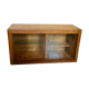 Casier vitrine en bois