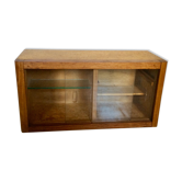 Casier vitrine en bois