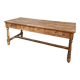 Large old farmhouse table 8 drawers