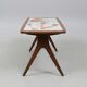 Vintage Scandinavian coffee table with tiled top - Edmund - 1950s