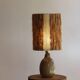 1960s table lamp in glazed stoneware
