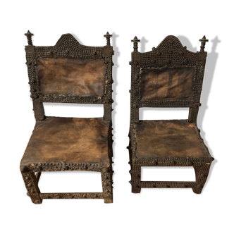 Pair chairs Ashanti Ghana