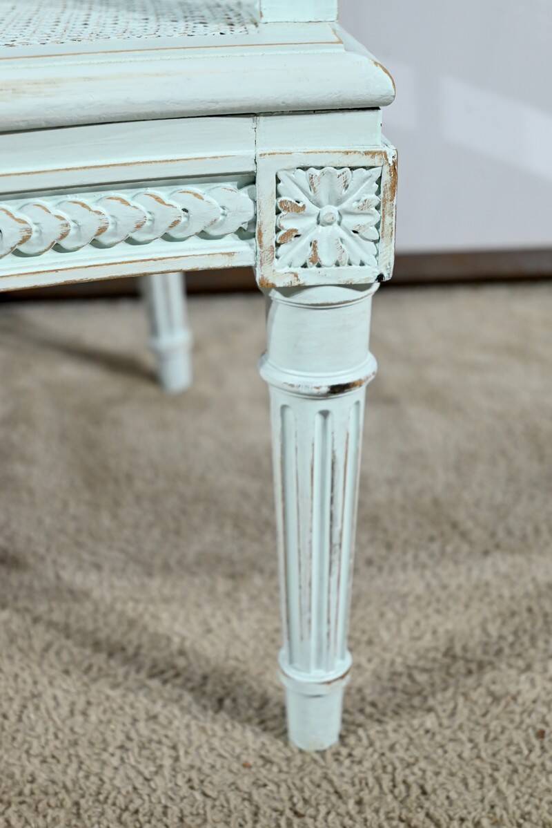 Broken Beech Duchess with Rechampi, Louis XVI style – 2nd part of the 19th century