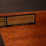 Cube bar in rio-rosewood  designed by Rolf Hesland  for Bruksbo Tegnekontor - Norway - 1960's