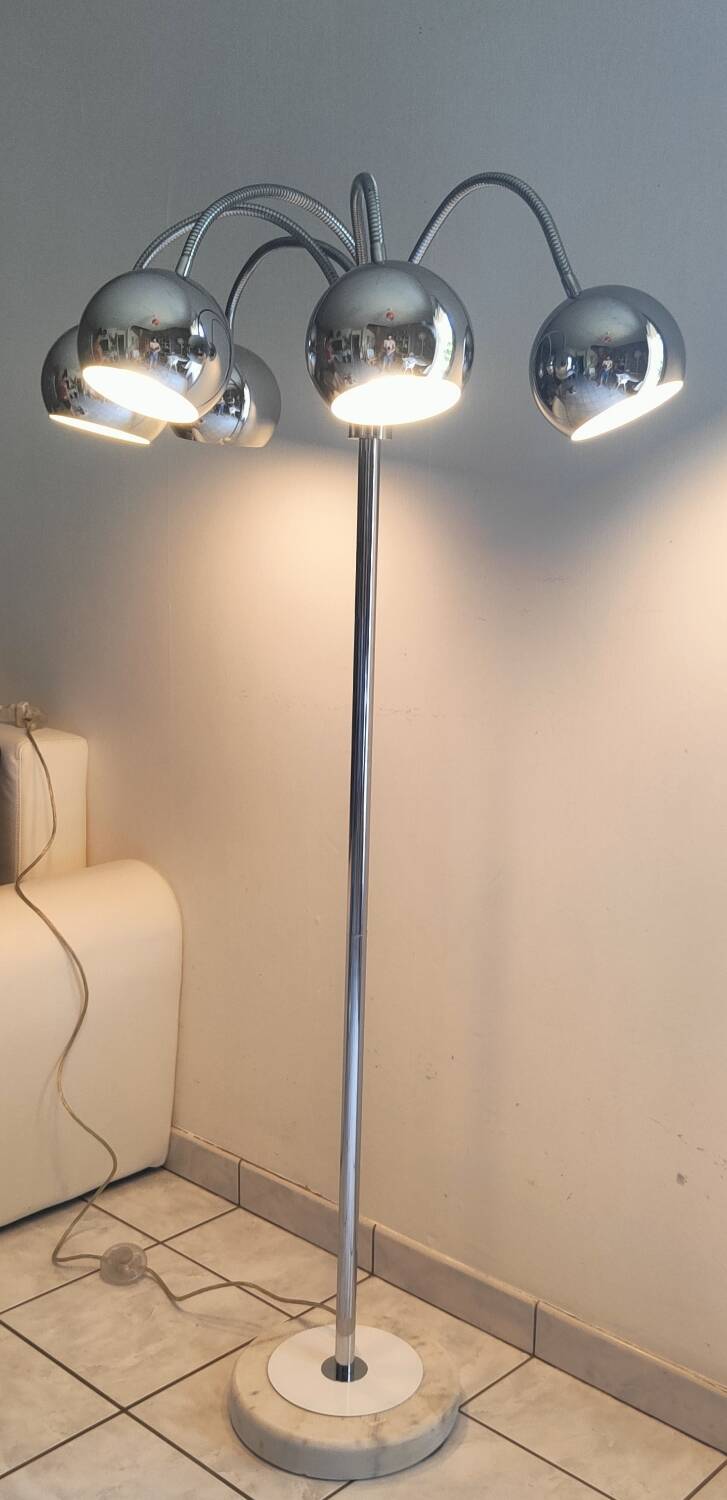 Lampadaire vintage 1990 eye ball