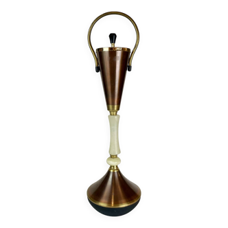 Italian Copper & Brass Ashtray on Foot, 1950s~60’s