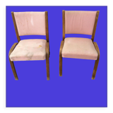 Pair of bridge chairs