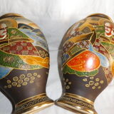 Vases satsuma paire