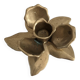 Brass lotus candle holder