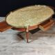 Table basse bouillotte style Louis XVI