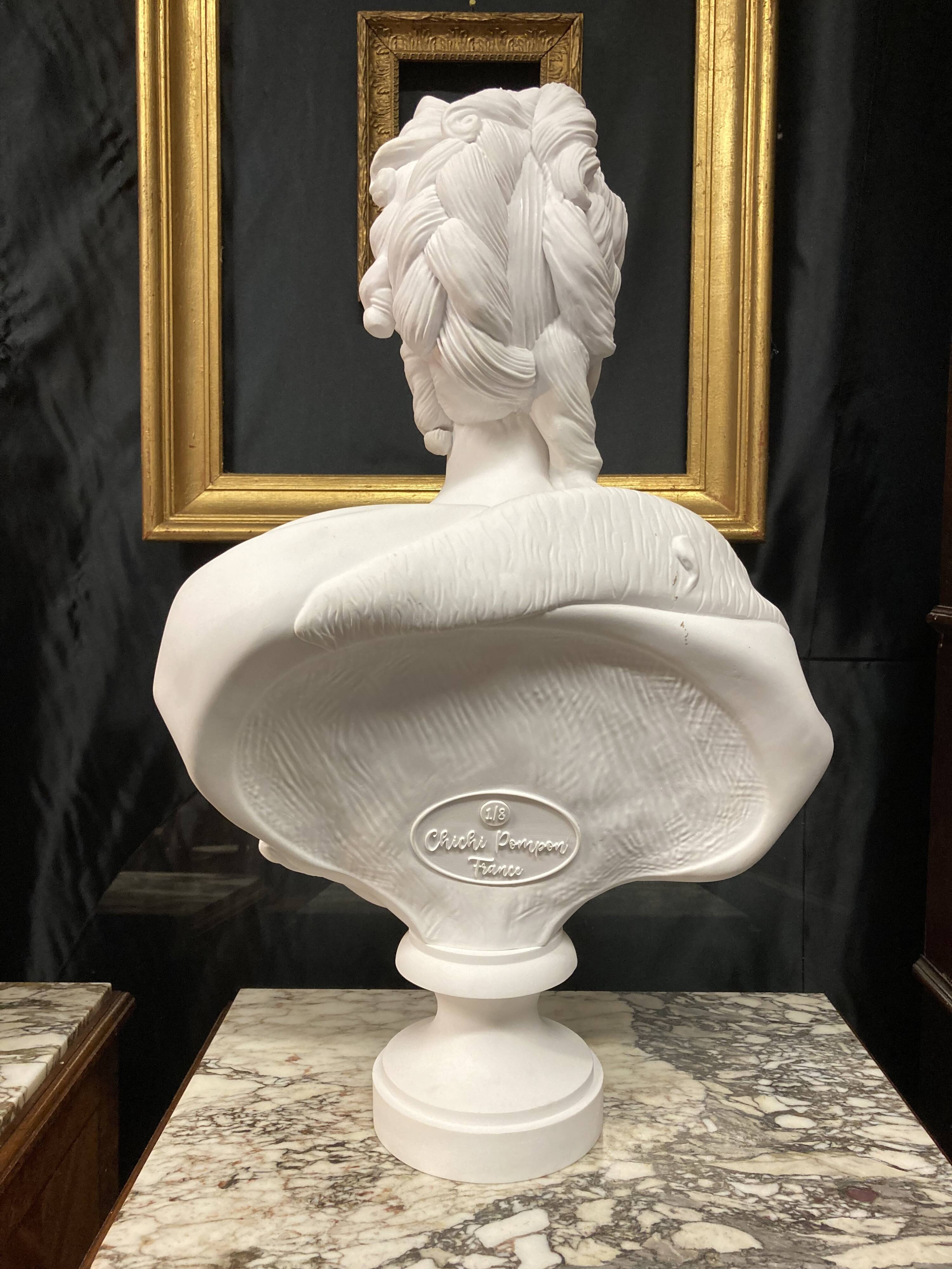 Jean-Baptiste Fournier, Bust of Marie-Antoinette after Augustin Pajou