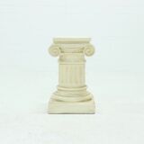 Neo classical plaster pedestal plant table 1980s