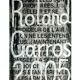Official poster Roland Garros 2005 by Jaume Plensa