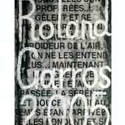 Official poster Roland Garros 2005 by Jaume Plensa