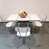 Formica kitchen table and chairs set from the 60s-70s