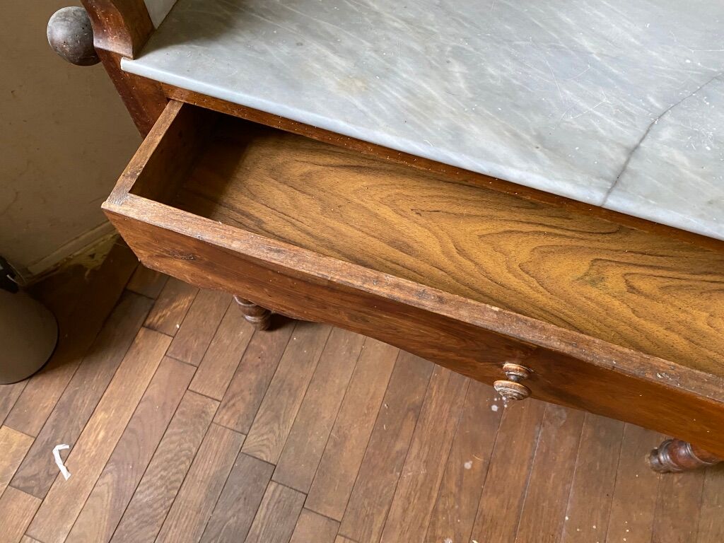 Wooden toilet table 1900