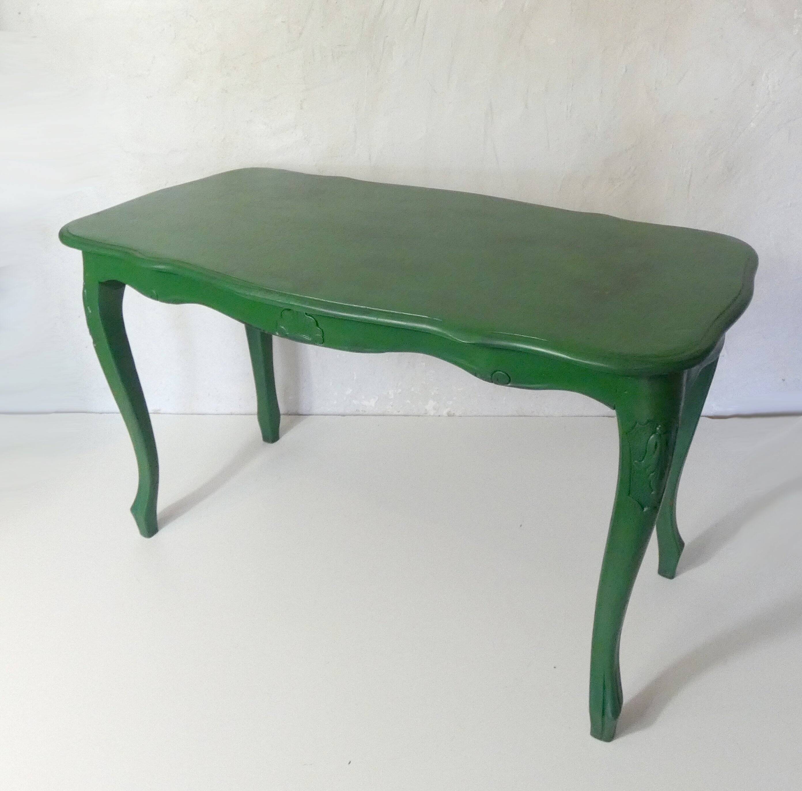 antique wooden coffee table