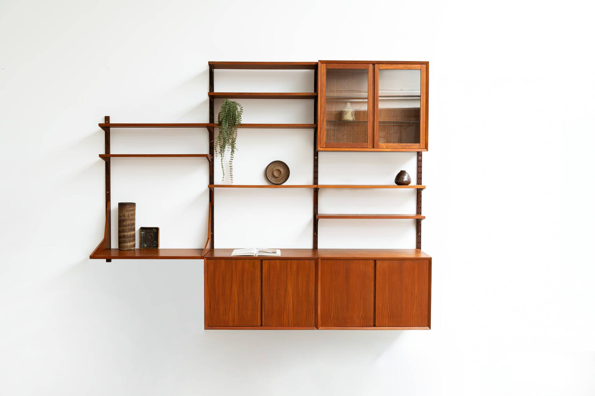 Vintage modular Wall Unit by Poul Cadovius for CADO, Denmark, 1960s
