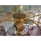 Venini-Style Pink Murano Glass Tronchi Chandelier – Italian Art Lighting