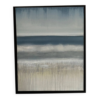 Contemporary canvas inspired by the Arcachon Basin.