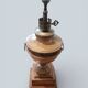 Amphora lamp in solid wood - First Empire style.