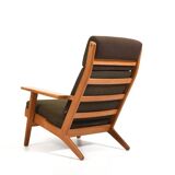 Hans J. Wegner GE-290 Highback Lounge Chair 1950s
