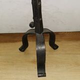 Medieval candelabra in wring iron